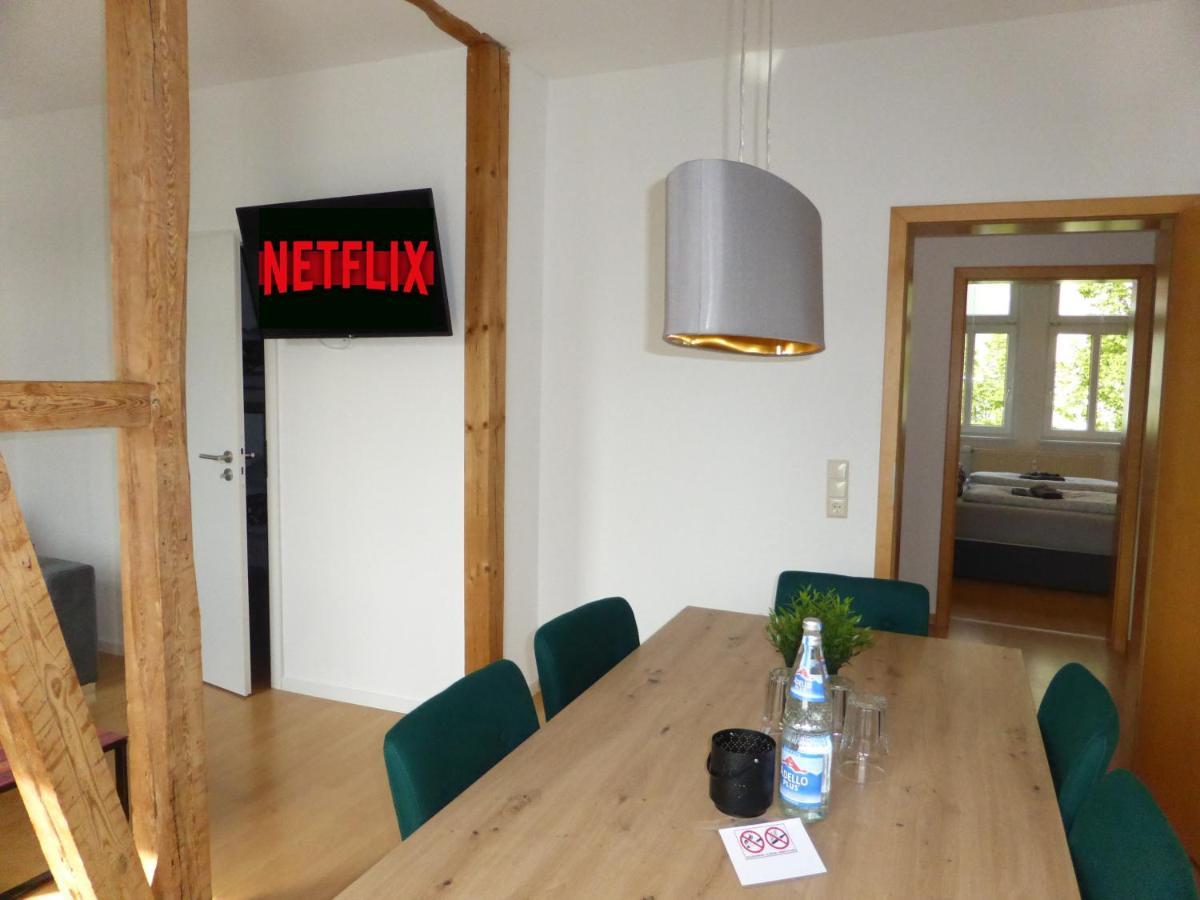 Jena City Apartment, Balkon, Sonnig, Wifi, Parkplaetze, Naehe Zentrum Exterior foto